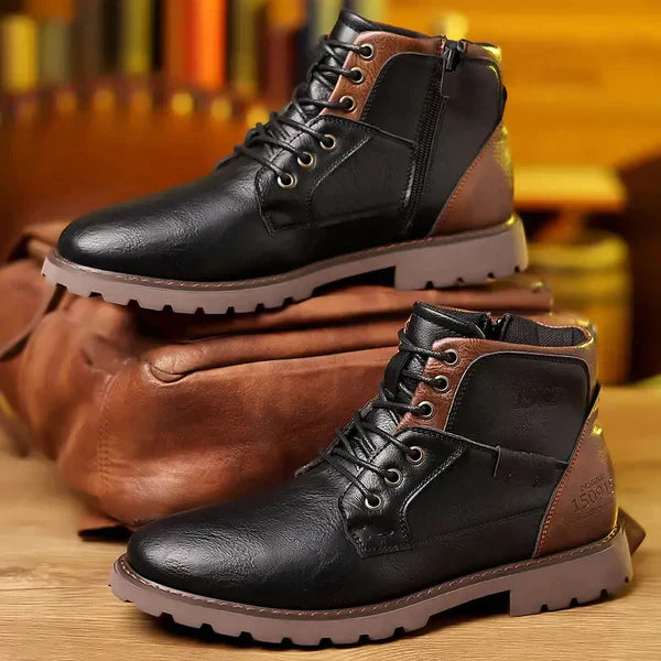 LAURENT MONACO | BOTTES RÉSISTANTES AVEC LACETS