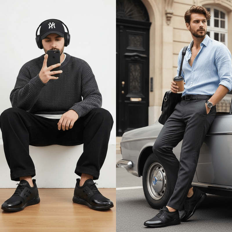 CHARLOTTE CANADA | MEN'S VEGAN LEATHER SNEAKERS