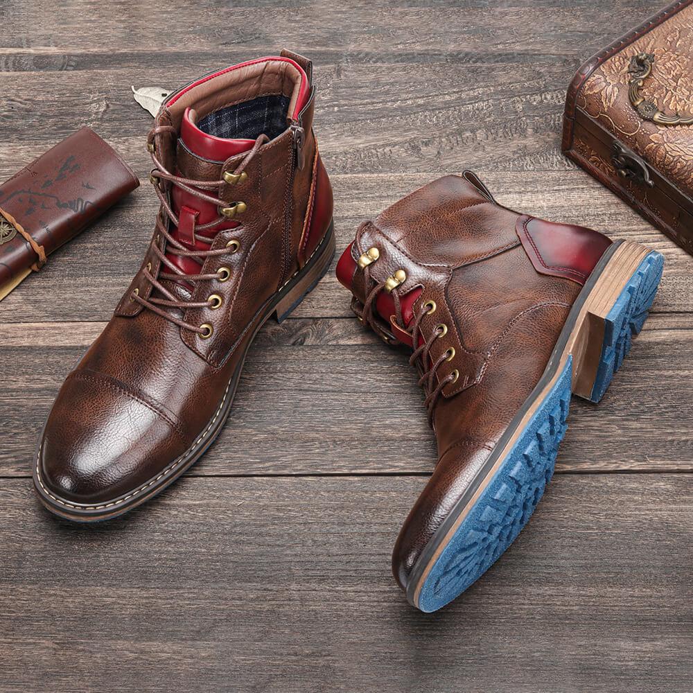 LAURENT MONACO | BOTTES OXFORD ARTISANALES EN CUIR