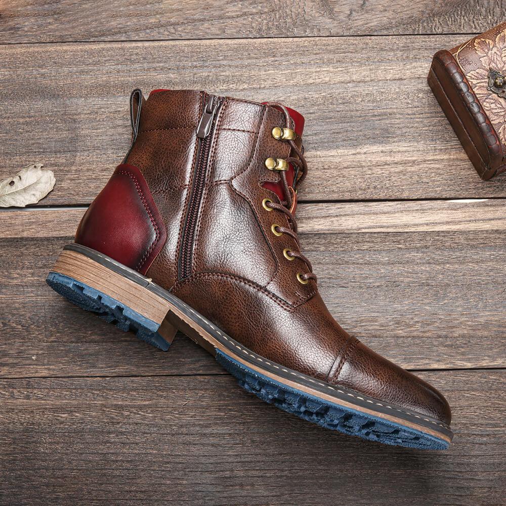 LAURENT MONACO | BOTTES OXFORD ARTISANALES EN CUIR