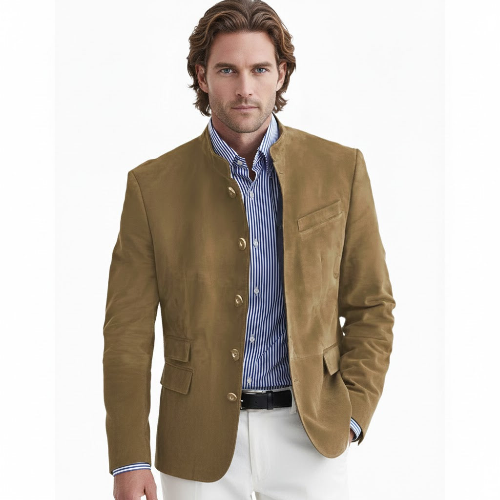 LAURENT MONACO | MEN'S SUEDETTE BLAZER