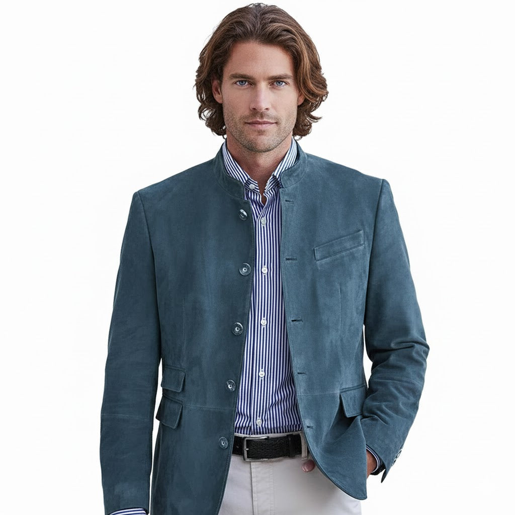 LAURENT MONACO | MEN'S SUEDE BLAZER