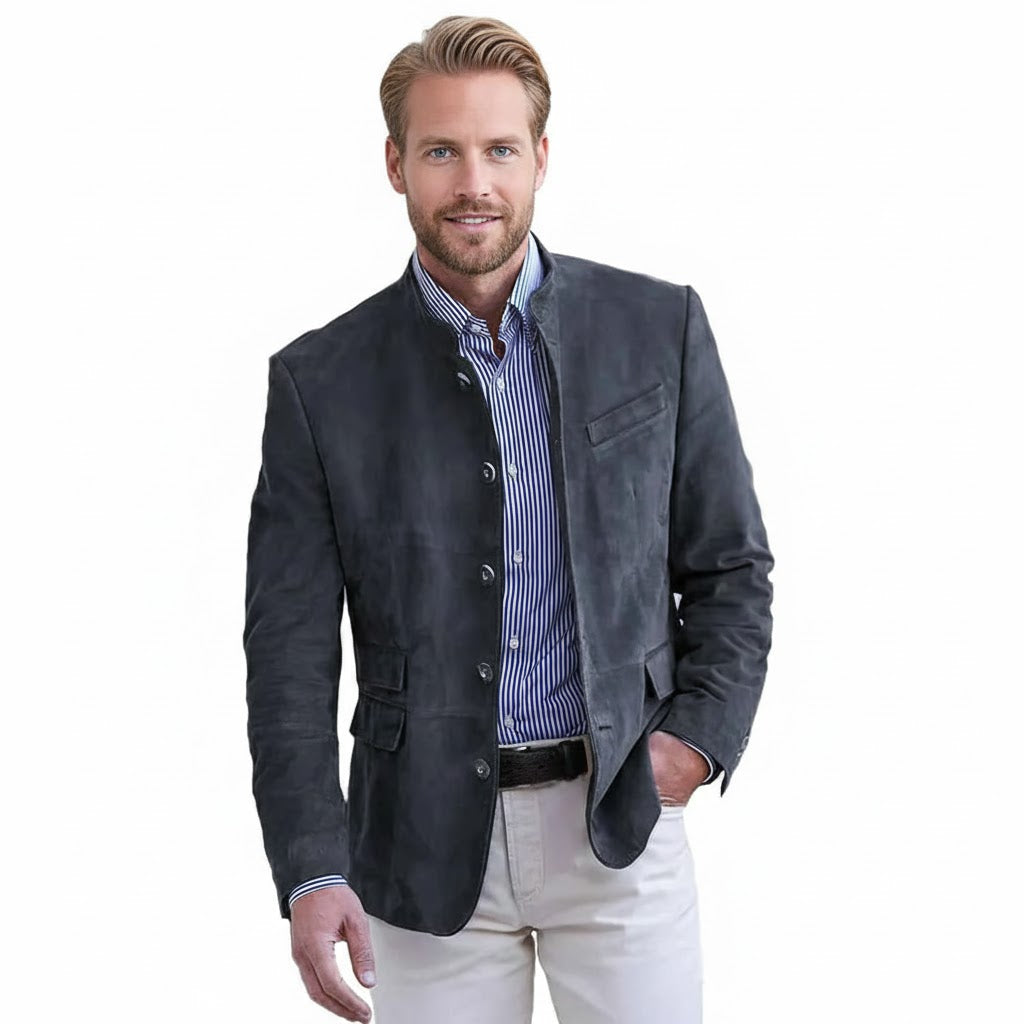 LAURENT MONACO | MEN'S SUEDE BLAZER