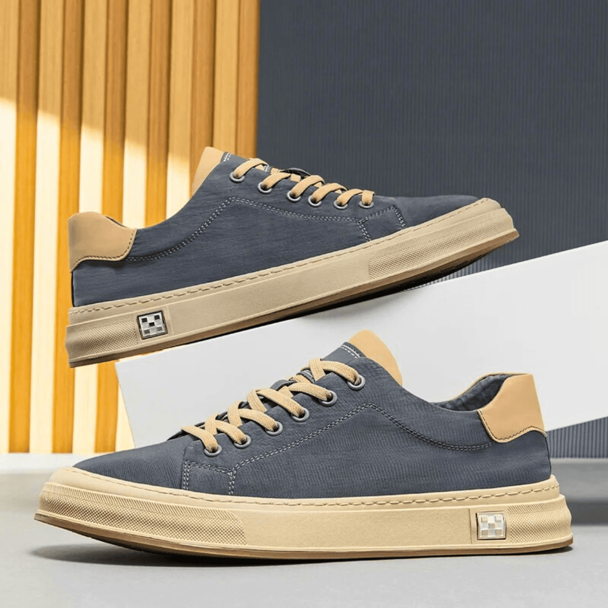CHARLOTTE CANADA | BASKETS CASUAL EN TOILE POUR HOMME