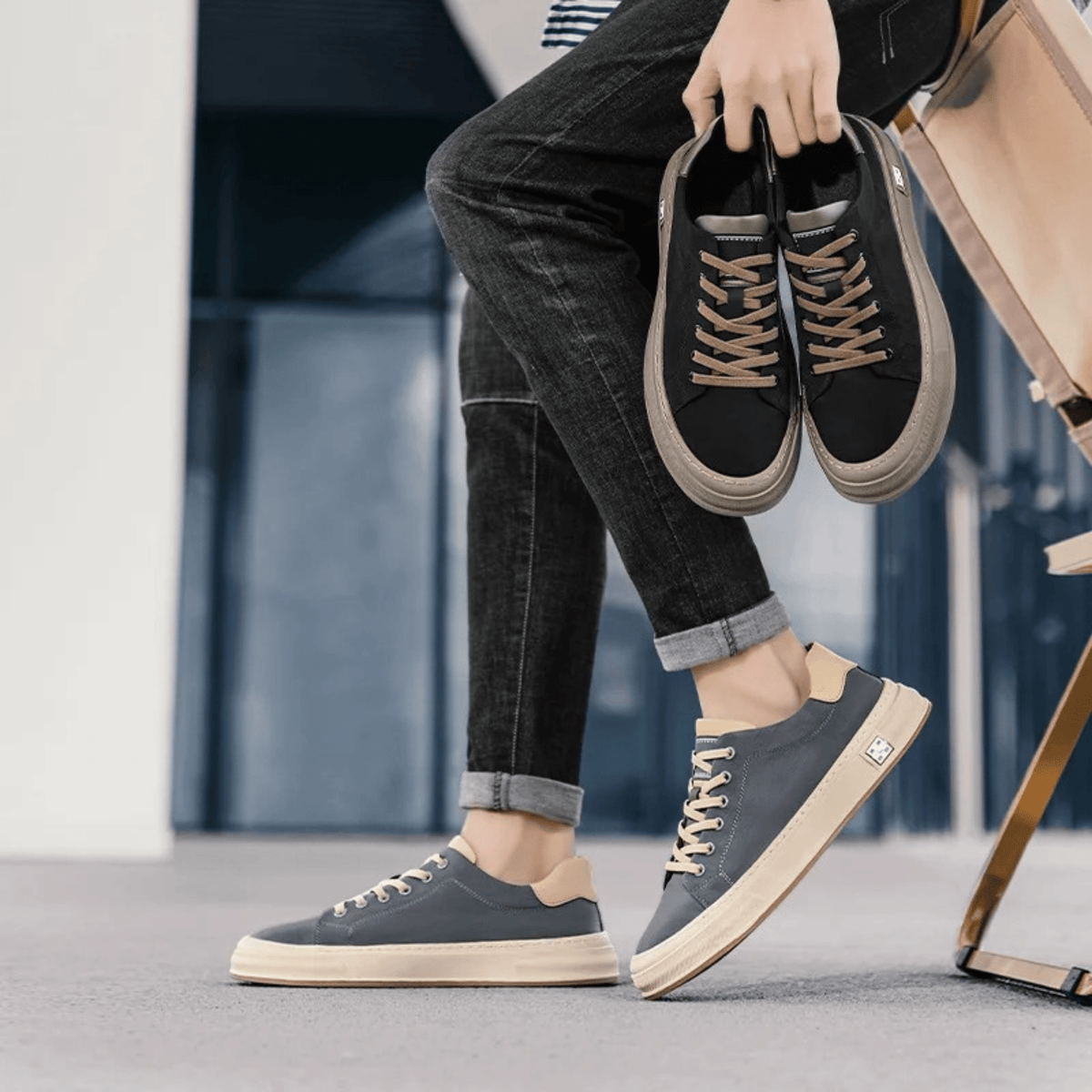 CHARLOTTE CANADA | BASKETS CASUAL EN TOILE POUR HOMME